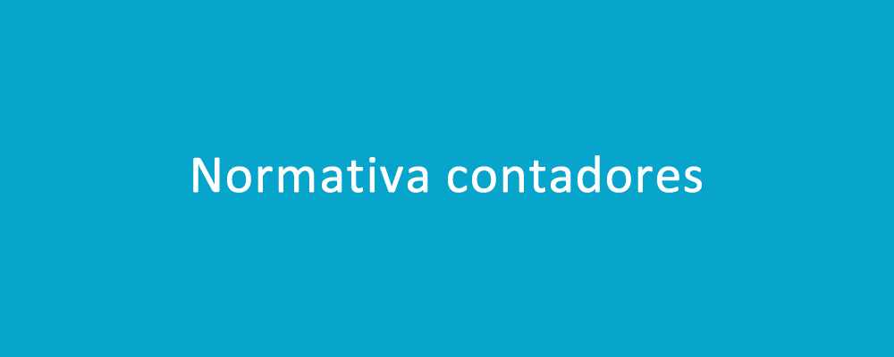 Normativa contadores